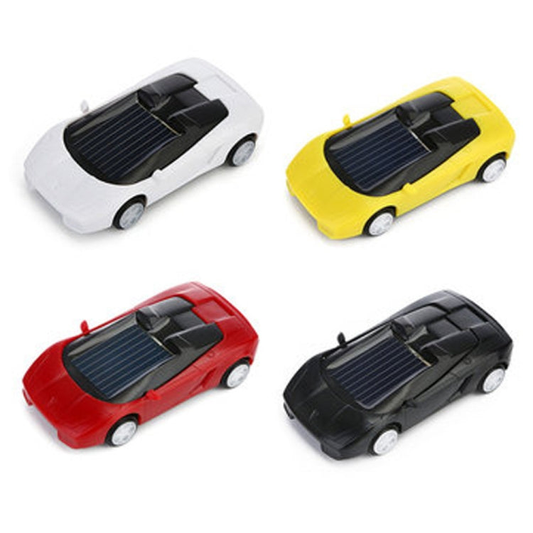 3PCS Solar Toys Car  Powered Mini Car Racer Toy For Kids(Yellow) - RC Cars by buy2fix | Online Shopping UK | buy2fix