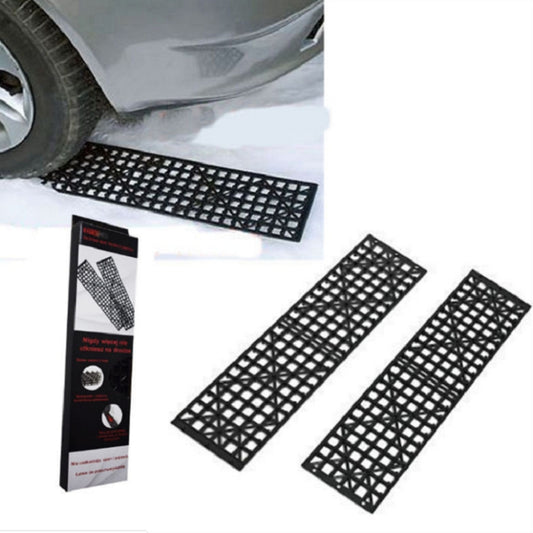 1 Pair Car Off-Road Plate Tires Skid Plates Self-Rescue Off-Road Equipment for Snow and Mud - Car Road Trouble Clearer by buy2fix | Online Shopping UK | buy2fix