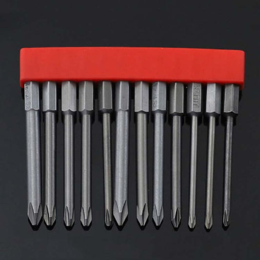 12 PCS / Set Screwdriver Bit With Magnetic S2 Alloy Steel Electric Screwdriver, Specification:7 - Drill & Drill Bits by buy2fix | Online Shopping UK | buy2fix