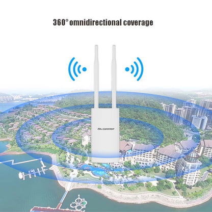 EW72 1200Mbps Comfast Outdoor High-Power Wireless Coverage AP Router(UK Plug) - Wireless Routers by COMFAST | Online Shopping UK | buy2fix