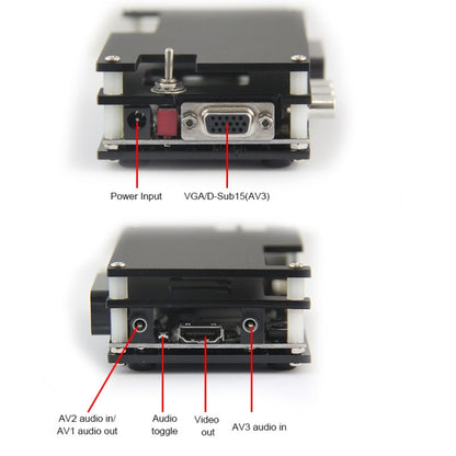 OSSC HD Game Console Video Converter, Plug Type:UK Plug(Through Green) - Pocket Console by buy2fix | Online Shopping UK | buy2fix