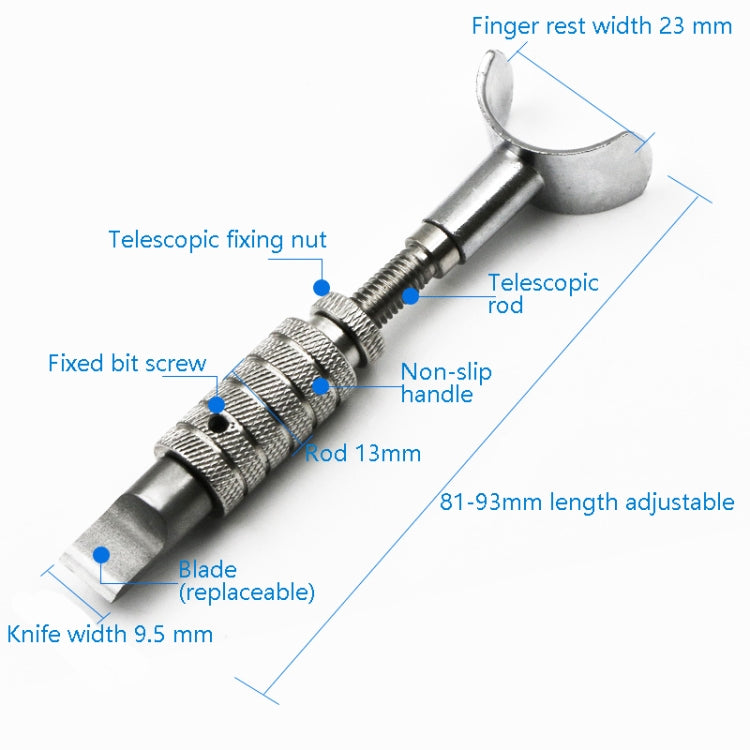 DIY Handmade Leather Carving Tool Rotary Carving Knife Leather Carving Knife - Burin &Cutting Knife by buy2fix | Online Shopping UK | buy2fix