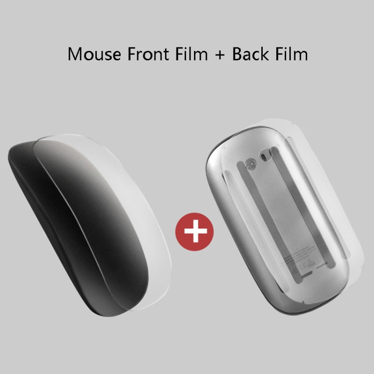 4 PCS 2 in 1 Mouse Front Film + Back Film Protection Flim Sticker Set For Apple Magic Trackpad 2 - Others Accessories by buy2fix | Online Shopping UK | buy2fix