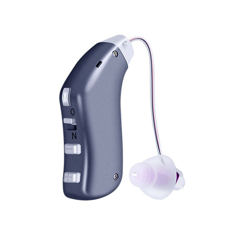 G28 Old Man Hearing Aid Sound Amplifier Sound Collector, Style: Left Ear(Blue) - Hearing Aids by buy2fix | Online Shopping UK | buy2fix