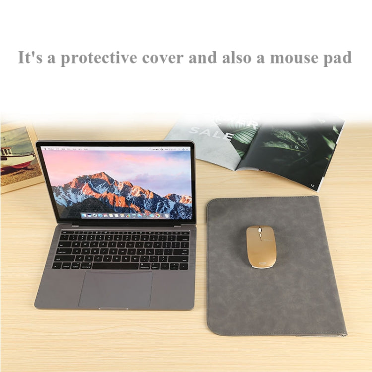 Horizontal Sheep Leather Laptop Bag For Macbook Pro 15 inch A1707/A1990(Liner Bag  Fruit Green) - Protective Bags by buy2fix | Online Shopping UK | buy2fix