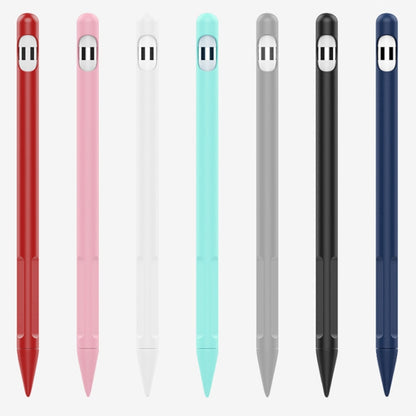 2 Sets 4 In 1 Stylus Silicone Protective Cover + Anti-Lost Rope + Double Pen Nip Cover Set For Apple Pencil 1(Fresh Pink) - Pencil Accessories by buy2fix | Online Shopping UK | buy2fix