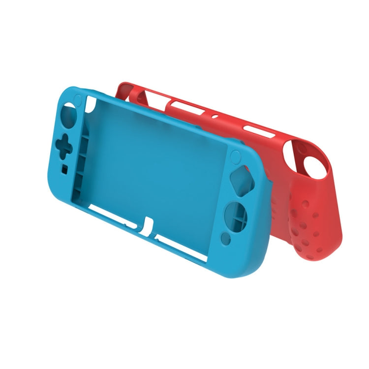 DOBE TNS-1135 Game Console Integrated All-Inclusive Soft Slip Protective Case For Nintendo Switch OLED(Blue) - Cases by DOBE | Online Shopping UK | buy2fix