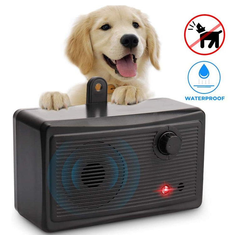 CSB-16 Outdoor Ultrasonic Bark Stopper Dog Training Device(Black) - Training Aids by buy2fix | Online Shopping UK | buy2fix