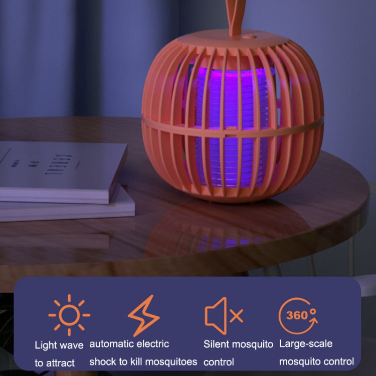 Pumpkin Night Light Mosquito Lamp USB Portable Shock Mosquito Trap(Orange) - Repellents by buy2fix | Online Shopping UK | buy2fix