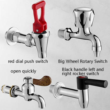Insulation Bucket Faucet Accessories Milk Tea Water Mouth, Style: Rotary Switch Long 4 Points - Faucets & Accessories by buy2fix | Online Shopping UK | buy2fix