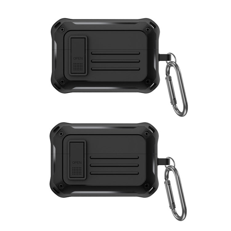 2pcs Bluetooth Earphone Storage Dust Cover For Sony WF-1000XM4(Black) - Sony Earphone Case by buy2fix | Online Shopping UK | buy2fix