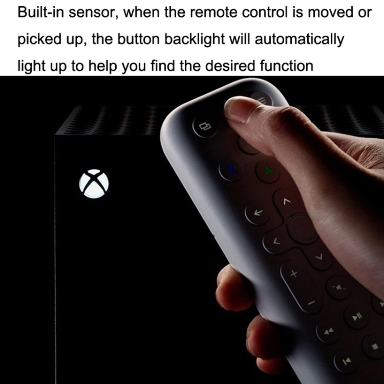 8BitDo Backlit Key Media Remote Control For Xbox, Style: Short Version (Black) - Universal by 8BitDo | Online Shopping UK | buy2fix