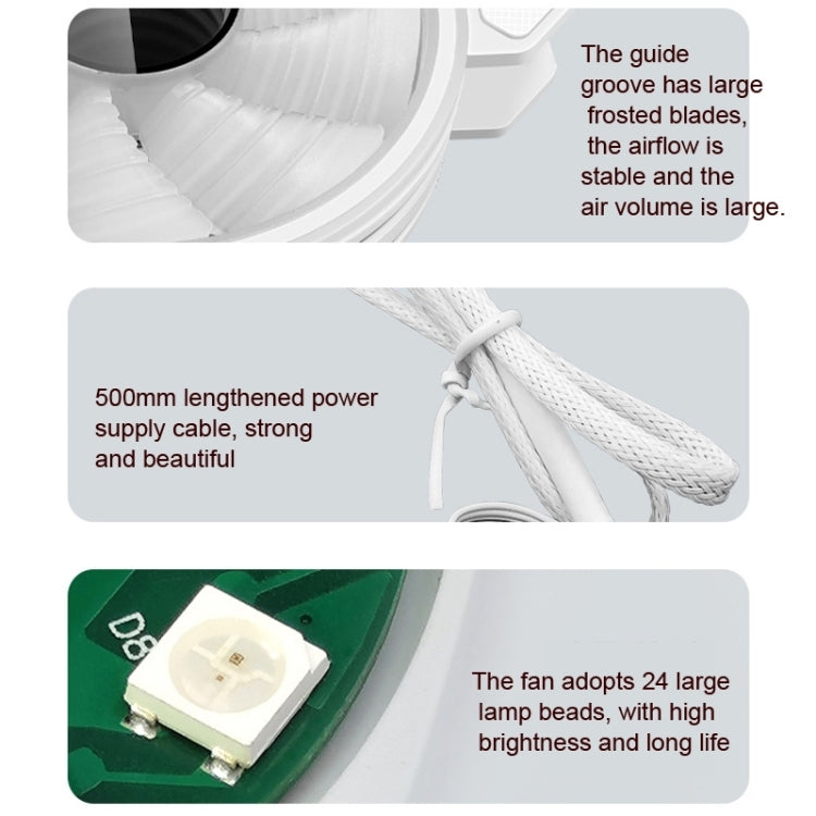 COOLMOON 12cm Infinity Lens Computer Cooling Fan PWM ARGB Chassis Cooling Fan(White) - Fan Cooling by COOLMOON | Online Shopping UK | buy2fix