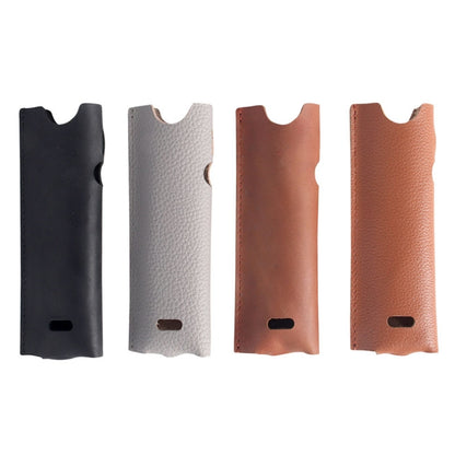 Electronic Cigarette Leather Protective Case For IQO ILUMA ONE, Style: Lychee Pattern (Brown) - E Cigarette Accessories by buy2fix | Online Shopping UK | buy2fix