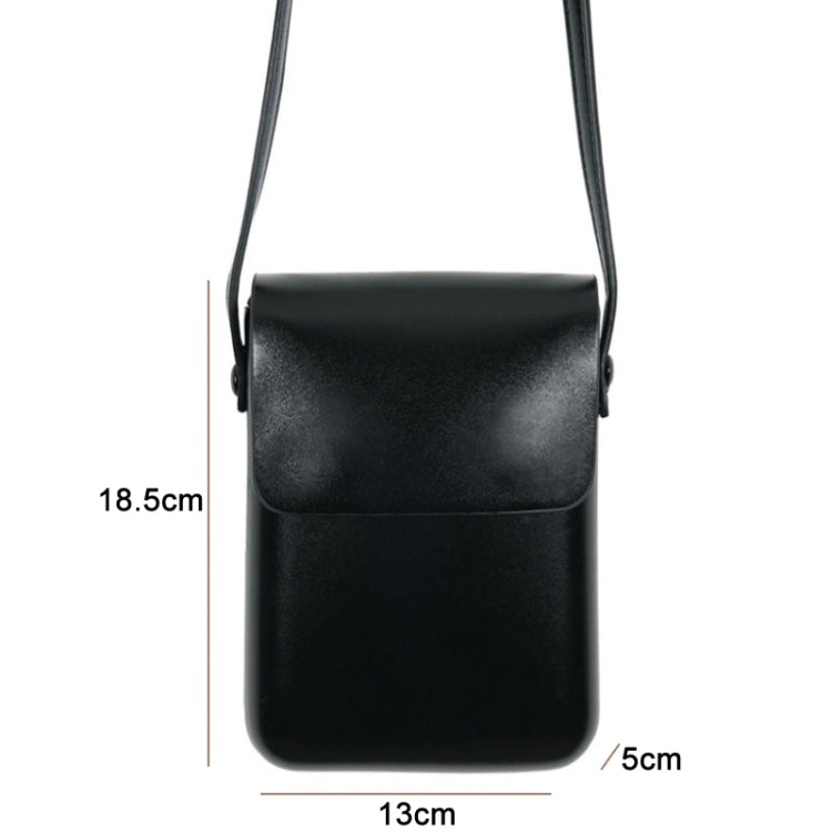 Fashion Versatile Vertical Models Single Shoulder Crossbody Mobile Phone Bag, Color: Red - Single-shoulder Bags by buy2fix | Online Shopping UK | buy2fix