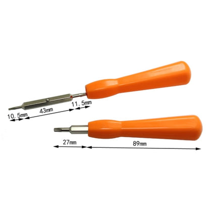 2 In 1  For RIng Doorbell Screwdriver Replacement For Ring Doorbell Battery Change(Orange) - Screwdriver Tools by buy2fix | Online Shopping UK | buy2fix