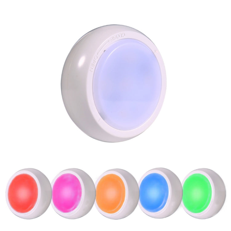 Ambience Pat Light Bedside Eye Protection Night Light, Color: RGBW Color Light Battery(1pcs No Remote Control) - Novelty Lighting by buy2fix | Online Shopping UK | buy2fix