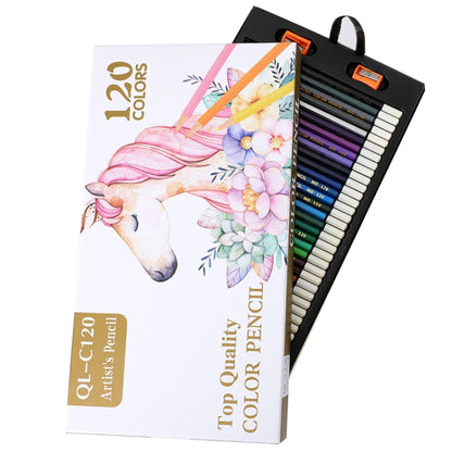 120 Colors Oil Colored Pencil Art Hand Drawn Set - Art Supplies by buy2fix | Online Shopping UK | buy2fix