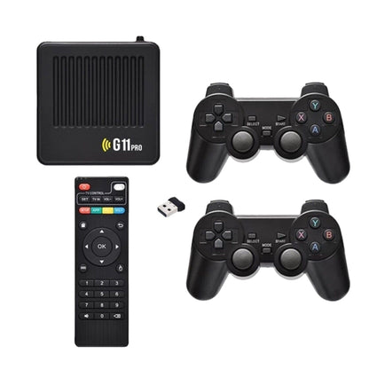 G11 PRO Game Machine TV Box Dual System HDMI HD 4K Retro Arcade, Style: 128G 40,000+ Games - Pocket Console by buy2fix | Online Shopping UK | buy2fix