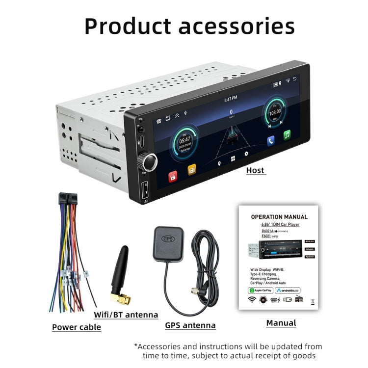 Car Universal Radio Wireless Bluetooth Hands-Free Android Navigation, Memory: 2+32G - Car MP3 & MP4 & MP5 by buy2fix | Online Shopping UK | buy2fix