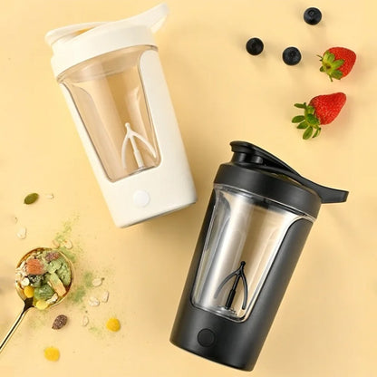 Multifunctional Fully Automatic Mixing Cup USB Charging Temperature-resistant Leak-proof Coffee Cup(Black) - Stirrer & Squeezer by buy2fix | Online Shopping UK | buy2fix