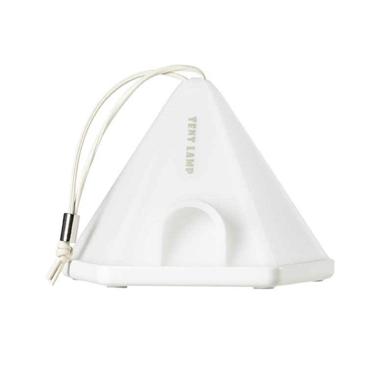 ZAY-L05 Tent-Shape USB Charging Timer Night Light Wild Camping Atmosphere Light(White) - Camping Lighting by buy2fix | Online Shopping UK | buy2fix