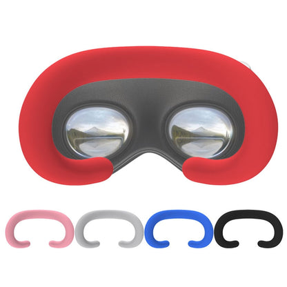 For Apple Vision Pro Silicone Eye Mask Sweatproof Dustproof Replaceable Silicone Case(Black) - VR Accessories by buy2fix | Online Shopping UK | buy2fix