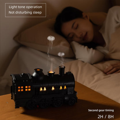 300ml Small Train Essential Oil Diffuser Humidifier With Remote Control AU Plug - Air Purifiers & Accessories by buy2fix | Online Shopping UK | buy2fix