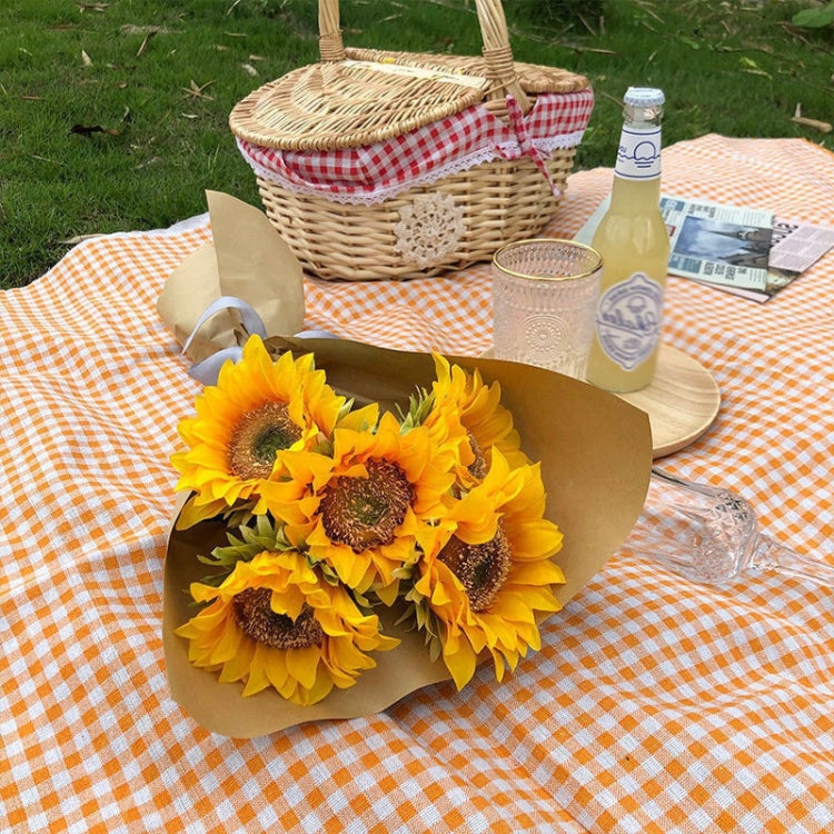 Simulated Flower Arrangement Table Ornament Picnic Photo Props, Style: 3pcs Sunflower Cater Paper - Other Props by buy2fix | Online Shopping UK | buy2fix