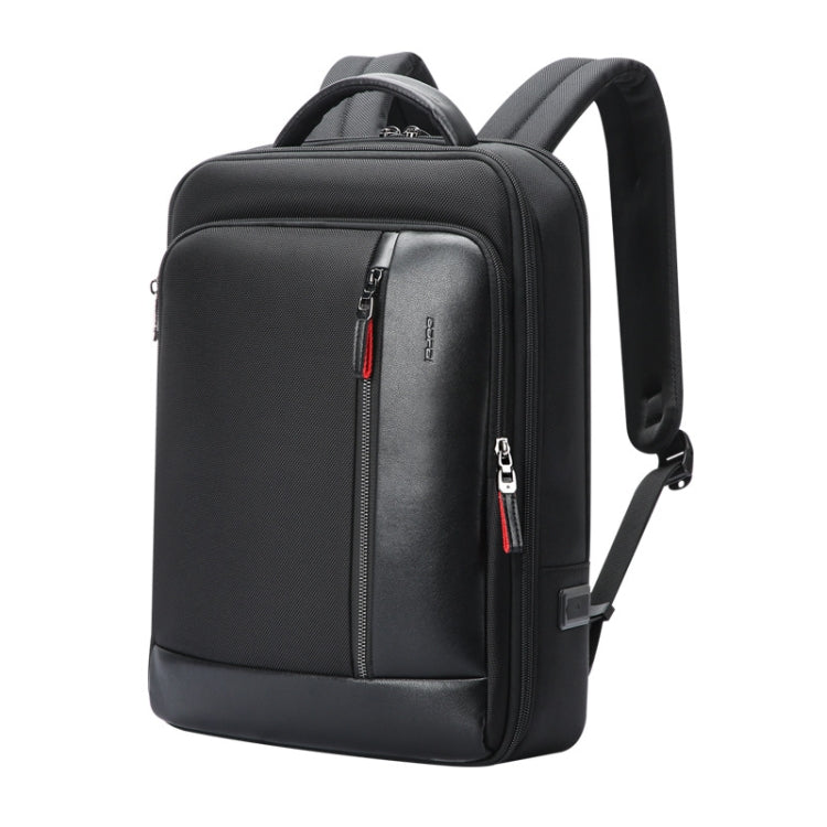 Bopai 751-006641A Large Capacity Anti-theft Waterproof Laptop Business Backpack(Black) - Backpack by Bopai | Online Shopping UK | buy2fix