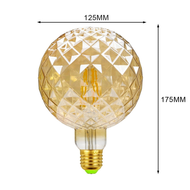 E27 Screw Port LED Vintage Light Shaped Decorative Illumination Bulb, Style: G125 Inner Pineapple Gold(220V 4W 2700K) - LED Blubs & Tubes by buy2fix | Online Shopping UK | buy2fix