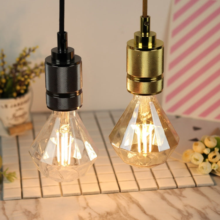 E27 Screw Port LED Vintage Light Shaped Decorative Illumination Bulb, Style: Strawberry Gold(220V 4W 2700K) - LED Blubs & Tubes by buy2fix | Online Shopping UK | buy2fix