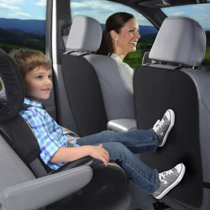 Car Child Seat Anti Kick Mats Anti Dirt Protective Mats(Black) - Seat Accessories by buy2fix | Online Shopping UK | buy2fix
