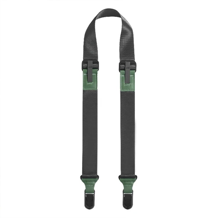 Quick Release Mirrorless Camera Crossbody Strap SLR Camera Decompression Halter Strap(Black+Green) - Camera Strap by buy2fix | Online Shopping UK | buy2fix