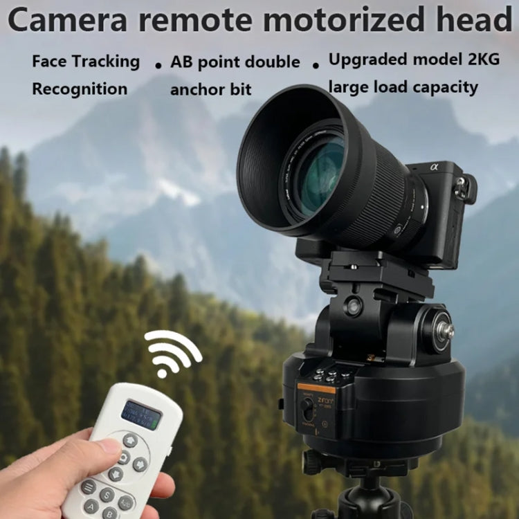 ZIFON YT-2000 Intelligent Electric Gimbal Rocker Panoramic Rotation Face Tracking Cell Phone Camera Live Streaming Artifact(Standard) - Tripod Heads by ZIFON | Online Shopping UK | buy2fix