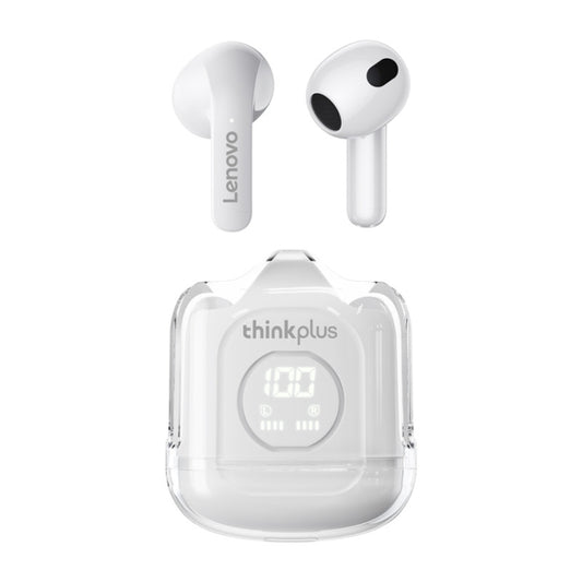 Lenovo Thinkplus XT65 In-Ear Wireless Sports Bluetooth Earphones with Digital Display Battery Charging Compartment(White) - Bluetooth Earphone by Lenovo | Online Shopping UK | buy2fix