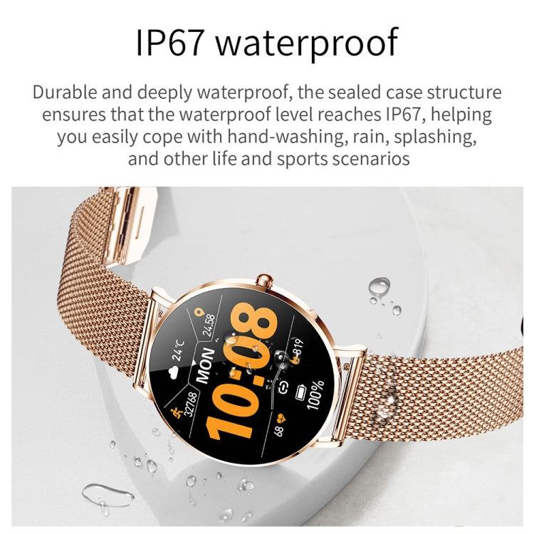 T8 1.3-inch Heart Rate/Blood Pressure/Blood Oxygen Monitoring Bluetooth Smart Watch, Color: Orange - Smart Watches by buy2fix | Online Shopping UK | buy2fix