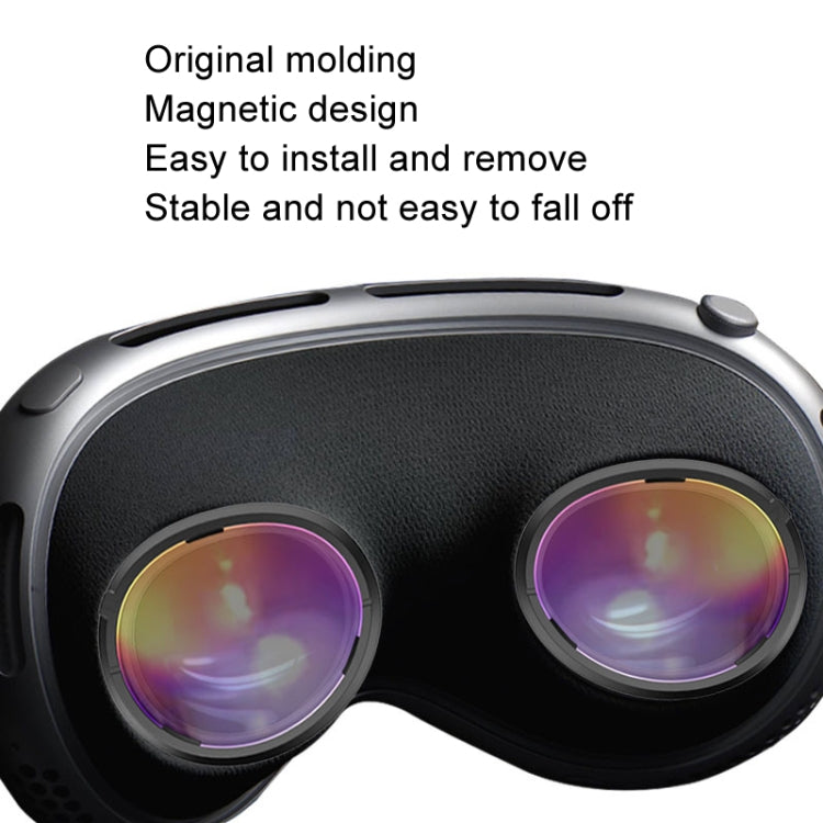 For Apple Vision Pro Magnetic Frame VR Glasses Smart Accessories, Style: 1.56 Refractive Index Frame+0-200 Degree Lens - VR Accessories by buy2fix | Online Shopping UK | buy2fix