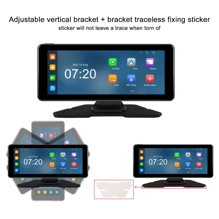 6.86 Inch 4KDVR Smart Screen Player, Specification: Standard+64G Memory Card - Car MP3 & MP4 & MP5 by buy2fix | Online Shopping UK | buy2fix