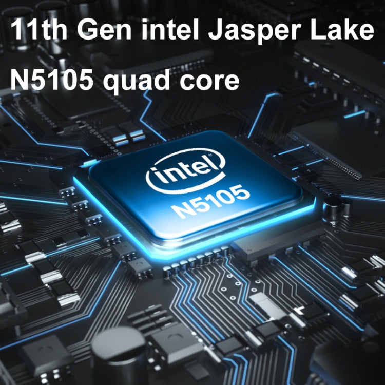 M6 N6000 16G+256G UK Plug 11th Gen Intel Jasper Lake N5105 4K/60FPS HD Pocket Mini PC - Windows Mini PCs by buy2fix | Online Shopping UK | buy2fix
