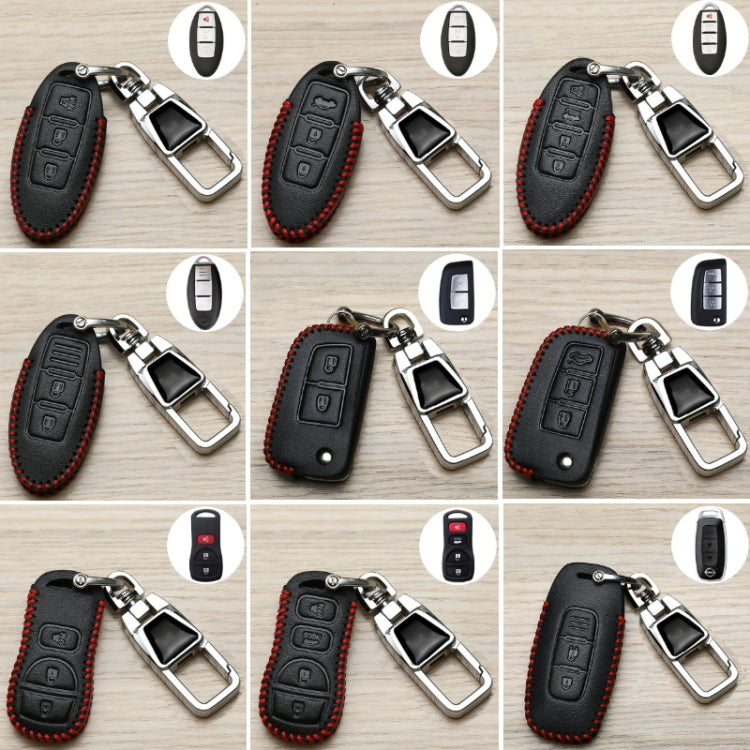 For Nissan Car Key Cover Keychain Anti-lost Number Plate, Style: D - Car Key Cases by buy2fix | Online Shopping UK | buy2fix