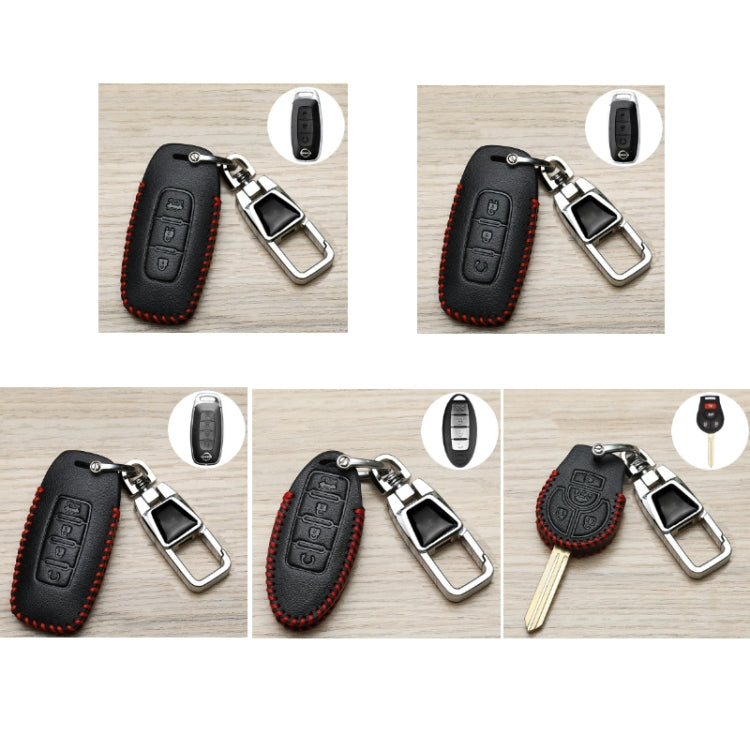For Nissan Car Key Cover Keychain Anti-lost Number Plate, Style: X - Car Key Cases by buy2fix | Online Shopping UK | buy2fix
