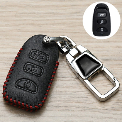 For Hyundai Car Key Cover Multifunctional Keychains Anti-lost Number Plates, Style: K - Car Key Cases by buy2fix | Online Shopping UK | buy2fix