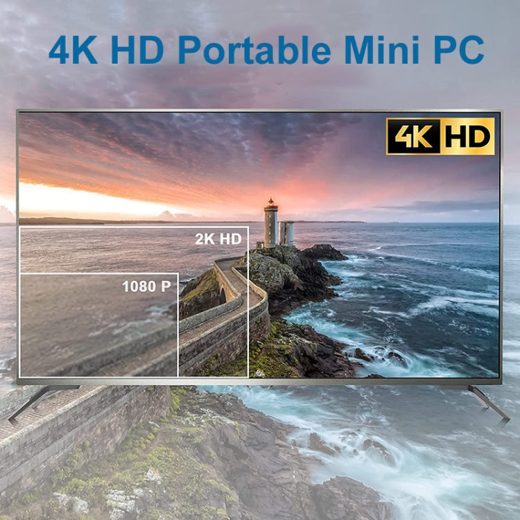 GK3Plus N100 16G+2TB EU Plug 12th Intel Alderlake Dual HDMI+VGA Triple Display 4K HD Pocket Mini PC - Windows Mini PCs by buy2fix | Online Shopping UK | buy2fix