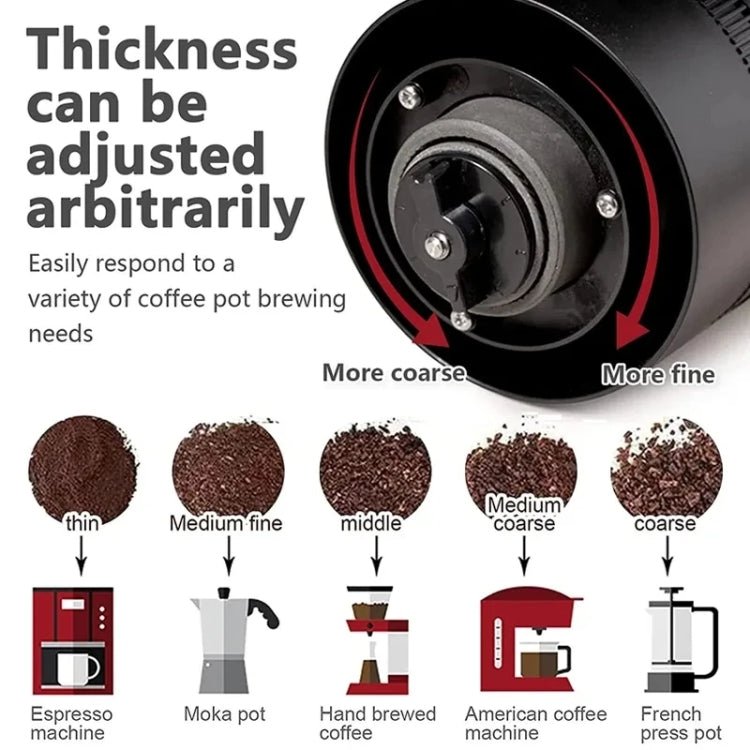 USB Automatic Wireless Electric Portable Coffee Grinder(White) - Coffee Tools by buy2fix | Online Shopping UK | buy2fix