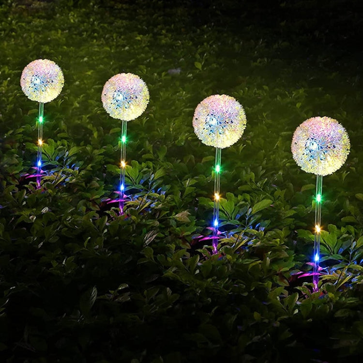 Dandelion Lawn Ground Plug Light Decoration Outdoor Solar LED Garden Lights, Model: Single Head - Solar Lights by buy2fix | Online Shopping UK | buy2fix