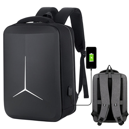 15 inch Multifunctional Waterproof Business Sports Laptop Backpack with USB Port(Black) - Backpack by buy2fix | Online Shopping UK | buy2fix