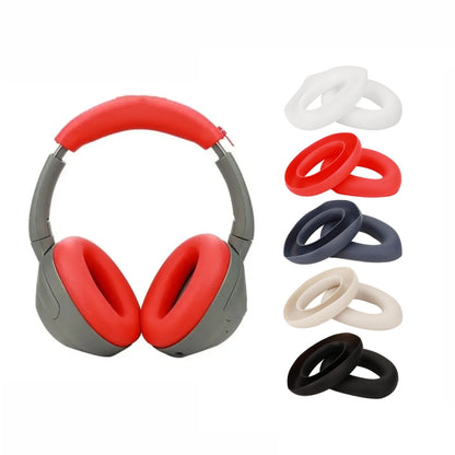 For Sony ULT Wear WH-Ult900N Headset 1pair Silicone Ear Pads Cushion Cover(Black) - Earmuff & Pad by buy2fix | Online Shopping UK | buy2fix