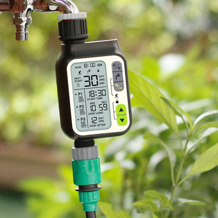 NADSTER Garden Screen Timed Automatic Rain Sensor Flower Waterer, Specification: Dual Outlet - Watering & Irrigation by NADSTER | Online Shopping UK | buy2fix