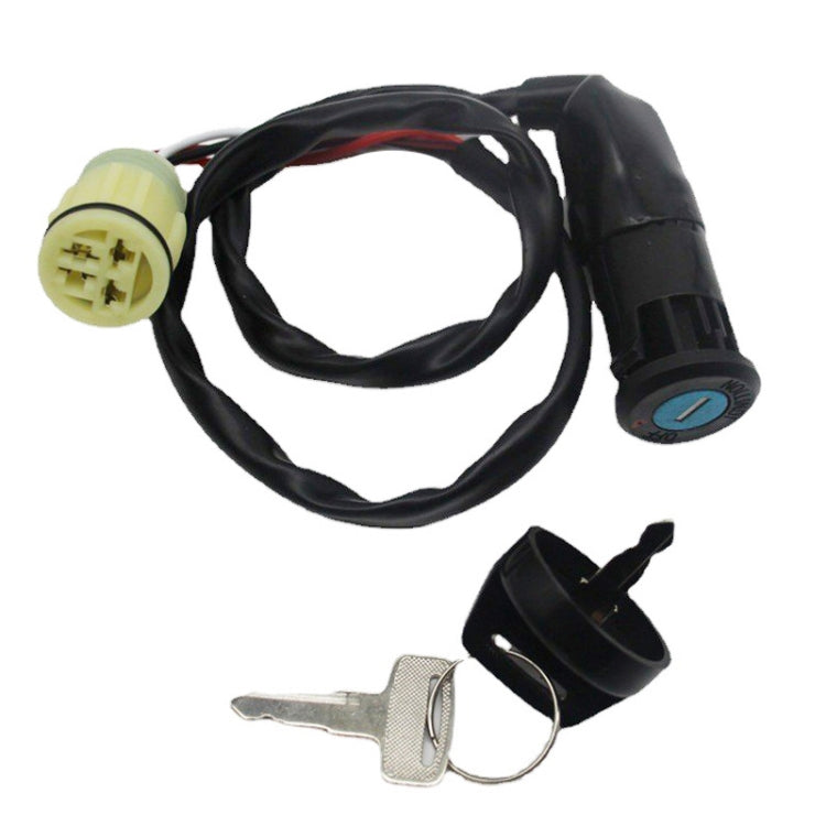 Motorcycle Ignition Key Switch For Honda Rancher TRX350 / 450 / 500 35100-HN5-670 - Replacement Parts by buy2fix | Online Shopping UK | buy2fix